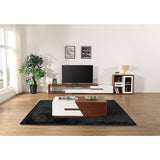 NNEDSZ 200x140cm Floor Rugs Large Shaggy Rug Area Carpet Bedroom Living Room Mat - Black