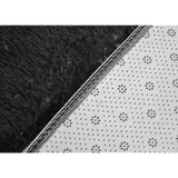 NNEDSZ 200x140cm Floor Rugs Large Shaggy Rug Area Carpet Bedroom Living Room Mat - Black