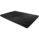 NNEDSZ 200x140cm Floor Rugs Large Shaggy Rug Area Carpet Bedroom Living Room Mat - Black
