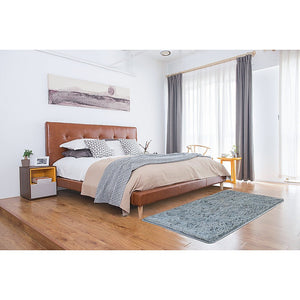 NNEDSZ 200x140cm Floor Rugs Large Shaggy Rug Area Carpet Bedroom Living Room Mat - Grey