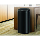 NNEDSZ 68L Motion Sensor Bin Automatic Stainless Steel Kitchen Rubbish Trash - Black