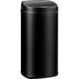 NNEDSZ 68L Motion Sensor Bin Automatic Stainless Steel Kitchen Rubbish Trash - Black