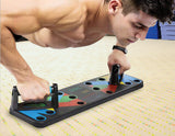 NNEDSZ in 1 Push Up Board Yoga Bands Fitness Workout Train Gym Exercise Pushup Stand