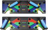 NNEDSZ in 1 Push Up Board Yoga Bands Fitness Workout Train Gym Exercise Pushup Stand