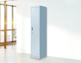 NNEDSZ Combination Lock One-Door Office Gym Shed Clothing Locker Cabinet Grey