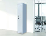 NNEDSZ Combination Lock One-Door Office Gym Shed Clothing Locker Cabinet Grey