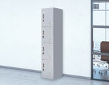 NNEDSZ lock 4 Door Locker for Office Gym Grey