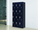 NNEDSZ Combination Lock 12 Door Locker for Office Gym - Black