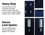 NNEDSZ Combination Lock 12 Door Locker for Office Gym - Black