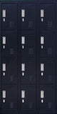 NNEDSZ Combination Lock 12 Door Locker for Office Gym - Black