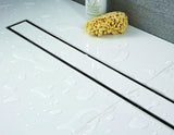 NNEDSZ Tile Insert Bathroom Shower Stainless Steel Grate Drain w/Centre outlet Floor Waste