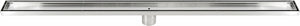 NNEDSZ Tile Insert Bathroom Shower Stainless Steel Grate Drain w/Centre outlet Floor Waste