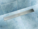 NNEDSZ Bathroom Shower Stainless Steel Grate Drain w/Centre outlet Floor Waste