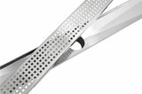 NNEDSZ Bathroom Shower Stainless Steel Grate Drain w/Centre outlet Floor Waste Square Pattern