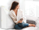 NNEDSZ Elevation Pillow Cool Gel Memory Foam Leg Raiser Support Cushion