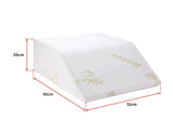 NNEDSZ Elevation Pillow Cool Gel Memory Foam Leg Raiser Support Cushion