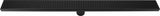 NNEDSZ Bathroom Shower Black Grate Drain w/Centre outlet Floor Waste Square Pattern