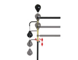 NNEDSZ Standing Punching Bag Speedball Boxing Reflex Training Target Dummy Gym Black