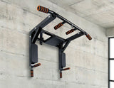 NNEDSZ Duty Wall Mounted Power Station - Knee Raise - Pull Up - Chin Up -Dips Bar