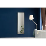 NNEDSZ LED Full Length Mirror Standing Floor Makeup Wall Light Mirror 1.6M