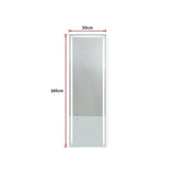 NNEDSZ LED Full Length Mirror Standing Floor Makeup Wall Light Mirror 1.6M