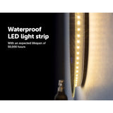 NNEDSZ 80cm LED Wall Mirror Bathroom Mirrors Light Decor Round
