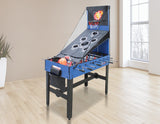 NNEDSZ 4FT 12-in-1 Combo Games Tables Foosball Soccer Basketball Hockey Pool Table Tennis