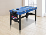 NNEDSZ 4FT 12-in-1 Combo Games Tables Foosball Soccer Basketball Hockey Pool Table Tennis