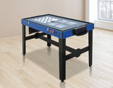 NNEDSZ 4FT 12-in-1 Combo Games Tables Foosball Soccer Basketball Hockey Pool Table Tennis