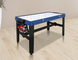 NNEDSZ 4FT 12-in-1 Combo Games Tables Foosball Soccer Basketball Hockey Pool Table Tennis