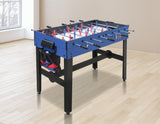 NNEDSZ 4FT 12-in-1 Combo Games Tables Foosball Soccer Basketball Hockey Pool Table Tennis