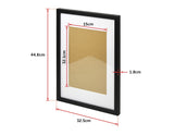 NNEDSZ Frames Collage Black A3 Picture Frame Wall Set Home Decor 3PCS
