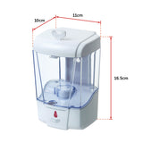 NNEDSZ Automatic Liquid Soap/Alcohol Sanitizer Dispenser 700ML Hands-Free Sensor Wall