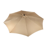 NNEDSZ 9FT Patio Umbrella Outdoor Garden Table Umbrella with 8 Sturdy Ribs