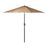 NNEDSZ 9FT Patio Umbrella Outdoor Garden Table Umbrella with 8 Sturdy Ribs
