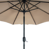 NNEDSZ 9FT Patio Umbrella Outdoor Garden Table Umbrella with 8 Sturdy Ribs