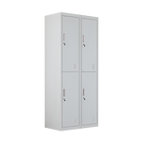 NNEDSZ Four-Door Office Gym Shed Storage Locker
