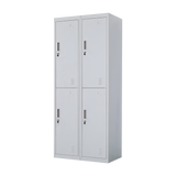 NNEDSZ Four-Door Office Gym Shed Storage Locker