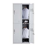 NNEDSZ Four-Door Office Gym Shed Storage Locker
