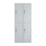 NNEDSZ Four-Door Office Gym Shed Storage Locker