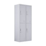 NNEDSZ Four-Door Office Gym Shed Storage Locker