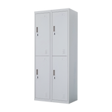 NNEDSZ Four-Door Office Gym Shed Storage Locker