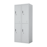 NNEDSZ Four-Door Office Gym Shed Storage Locker