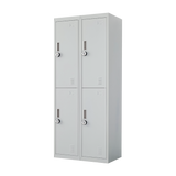 NNEDSZ Four-Door Office Gym Shed Storage Locker