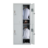 NNEDSZ Four-Door Office Gym Shed Storage Locker