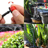 NNEDSZ 50M Hose Garden Irrigation System Plant Watering DIY Micro Drip Kits