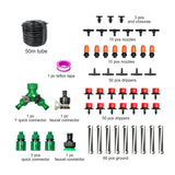 NNEDSZ 50M Hose Garden Irrigation System Plant Watering DIY Micro Drip Kits