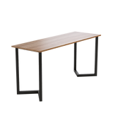 NNEDSZ V Shaped Table Bench Desk Legs Retro Industrial Design Fully Welded - Black