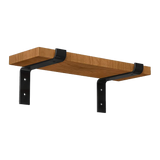 NNEDSZ Floating Wall Shelf Brackets Heavy Duty Rustic Industrial 4-Pack