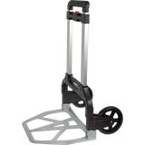 NNEDSZ 150KG Portable Cart Folding Dolly Push Truck Hand Collapsible Luggage Trolley